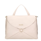 Edera Ultra Borsa a mano da donna 100% pelle B17202-BEIGE Braccialini
