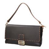 Walda Borsa a spalla da donna Vera pelle 06868-D28 NERO Gave Lux
