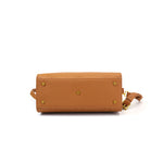 Borsa a mano da donna 100% pelle vegana PU GGB019CGN Gabriella G Firenze