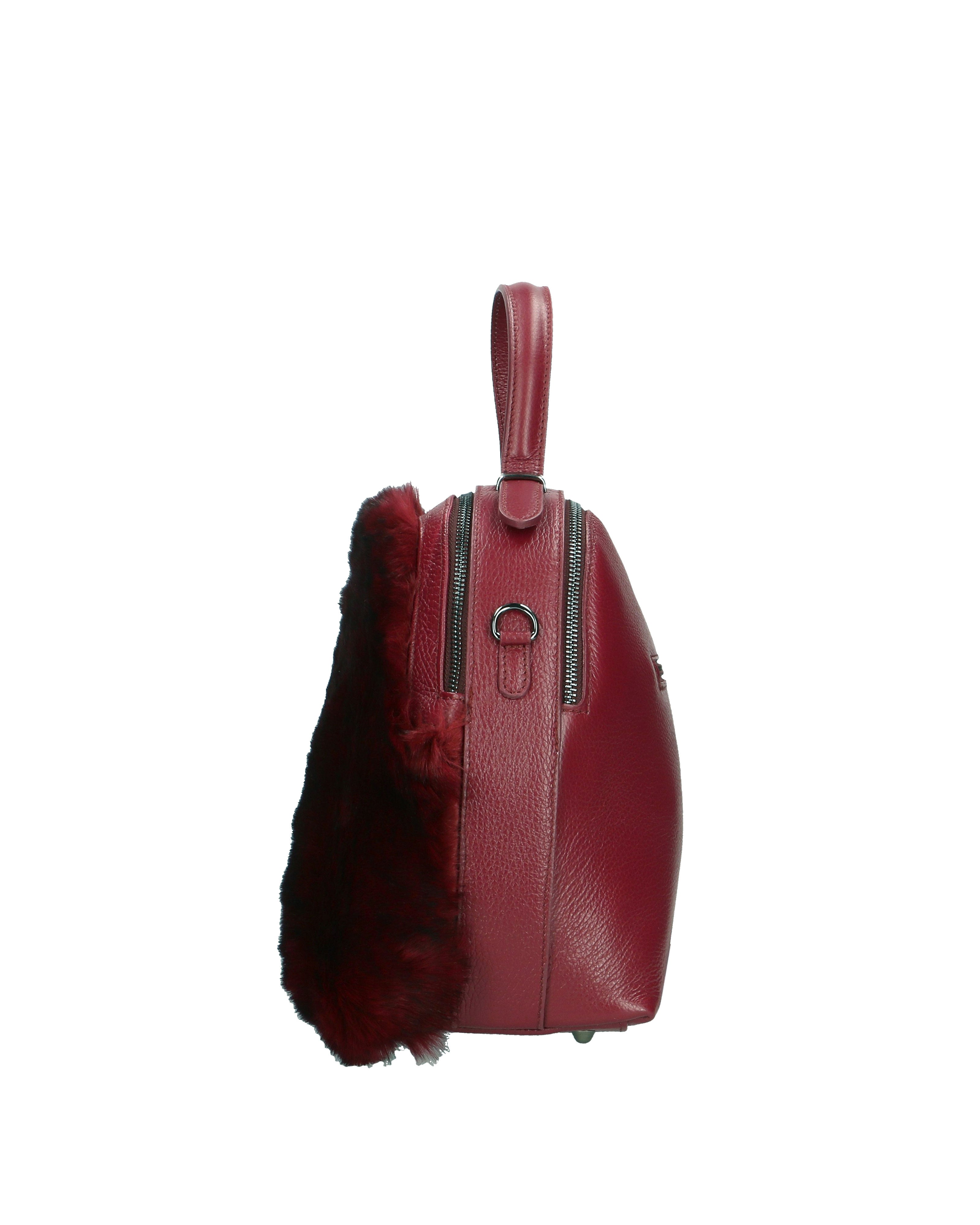 Aponia Borsa a mano da donna Vera pelle 8473-BORDO Gave Lux
