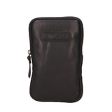 Porta Cellulare da uomo in Vera Pelle RFID HILB-15097-NERO Hill Burry