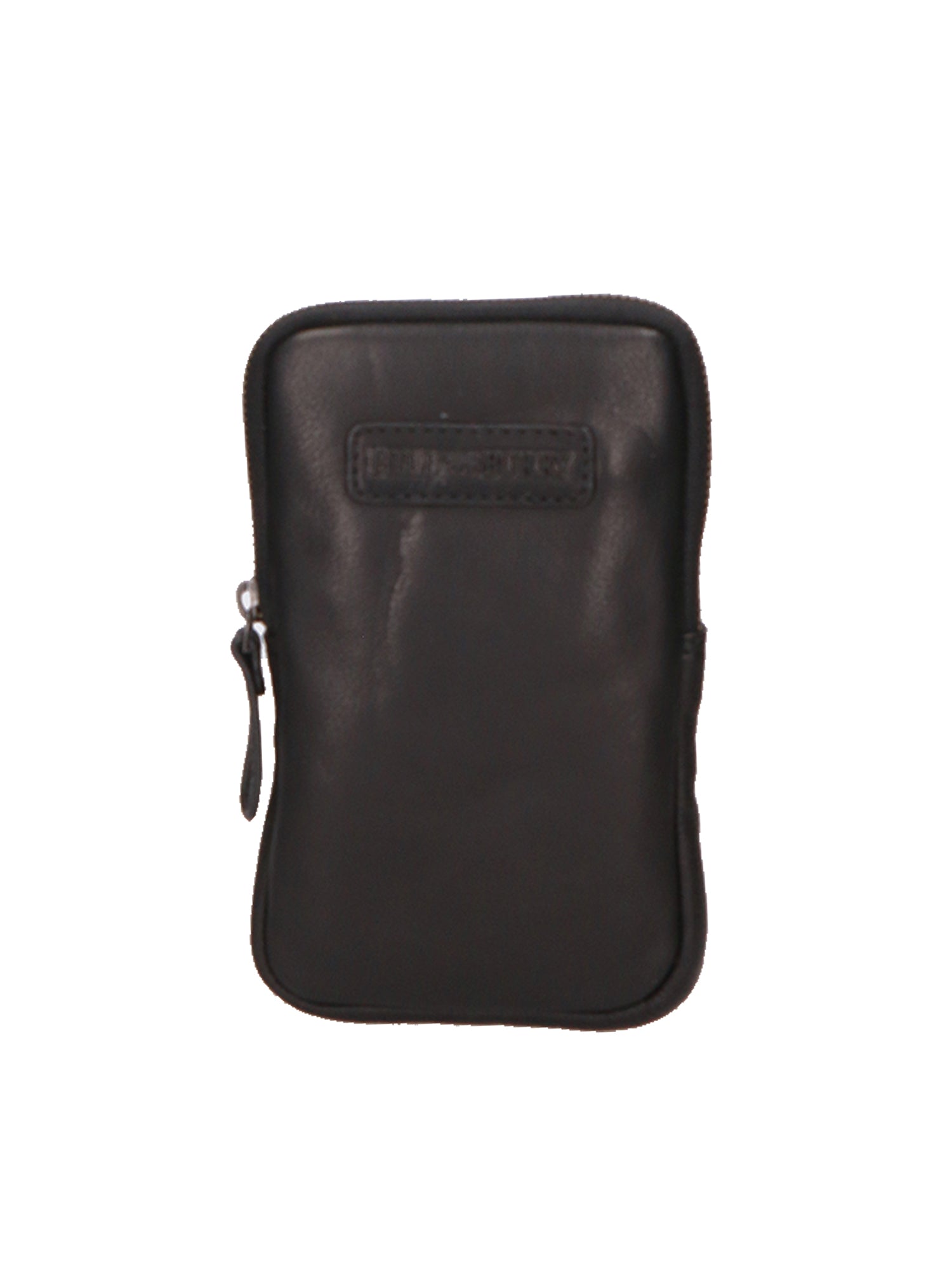 Porta Cellulare da uomo in Vera Pelle RFID HILB-15097-NERO Hill Burry