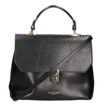 Borsa a mano da donna Vera pelle e stampa serpente MYB-6040-FW-P218 NERO My Best Bag