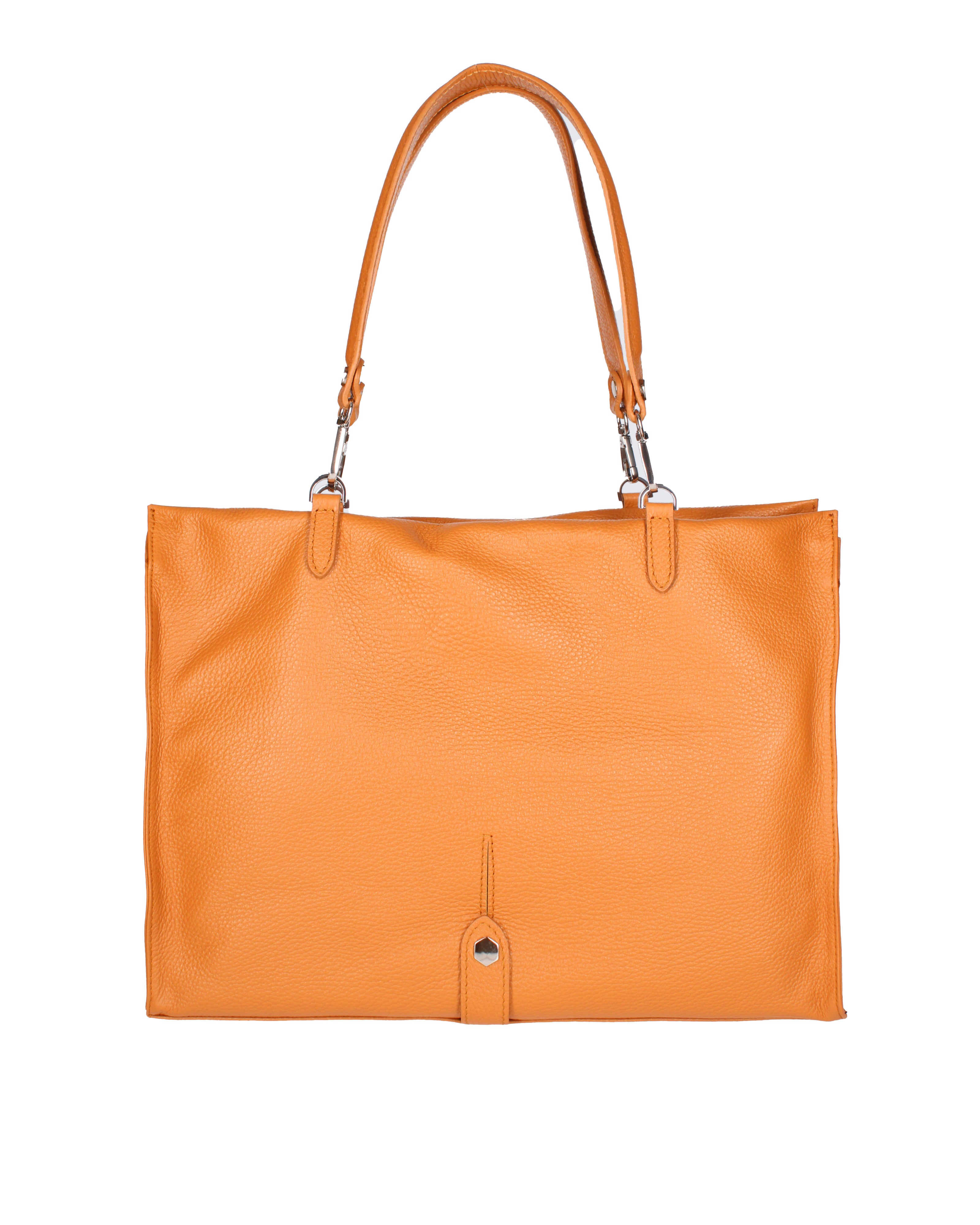 Borsa a mano da donna 100% vera pelle 07138-D44 CUOIO Roberta Rossi