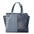 Ariana Borsa a mano da donna Vera pelle stampata cocco 05435-C41 CARTA ZUCCHERO C26 BLU SCURO Gave Lux