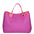 Amanda Borsa a mano da donna Vera pelle e paglia 05168-436 D02 FUXIA Gave Lux