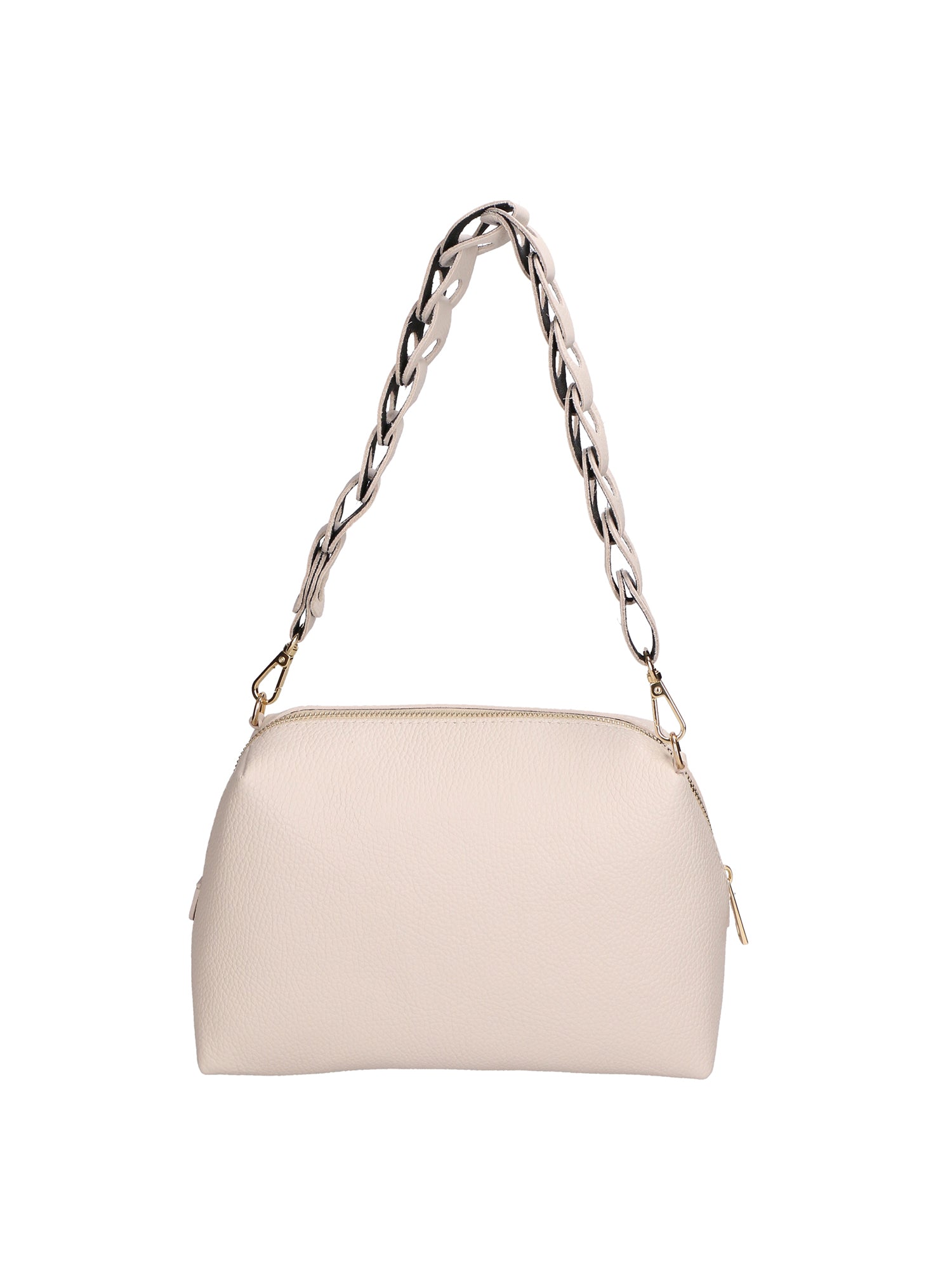 Livia Borsa a spalla da donna Vera pelle 06443-LATTE Gave Lux