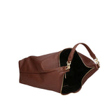 Ursula Borsa a spalla da donna Vera pelle 06673-D223 cioccolato Gave Lux