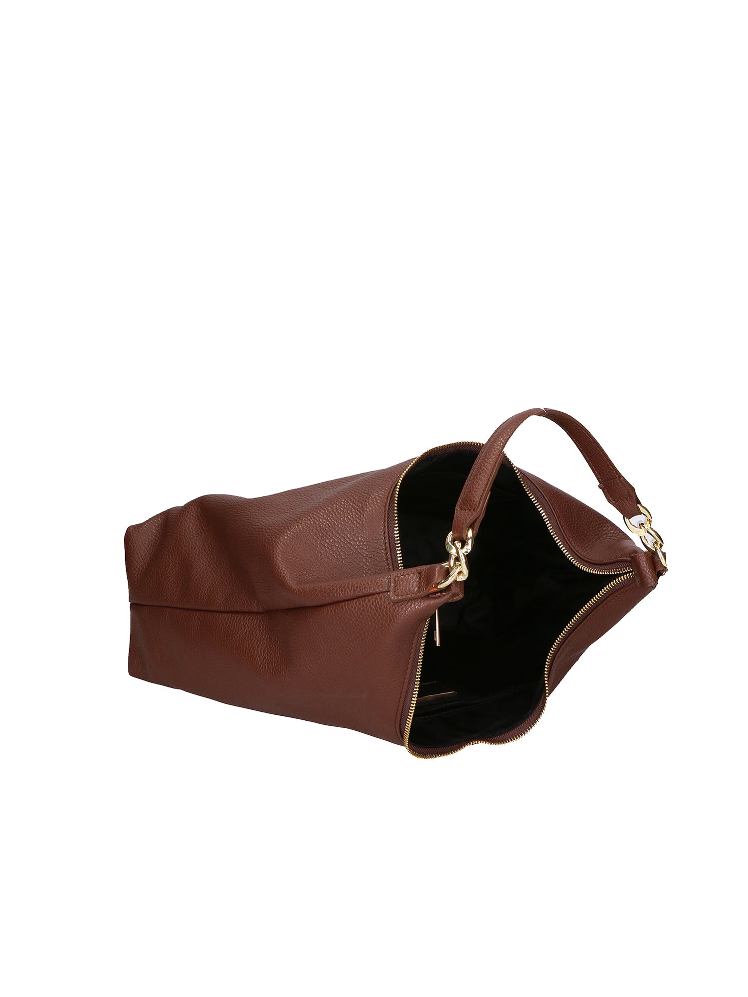 Ursula Borsa a spalla da donna Vera pelle 06673-D223 cioccolato Gave Lux