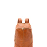 Zaino unisex in vera pelle 100% cotone 4428-MIELE Alessia Firenze