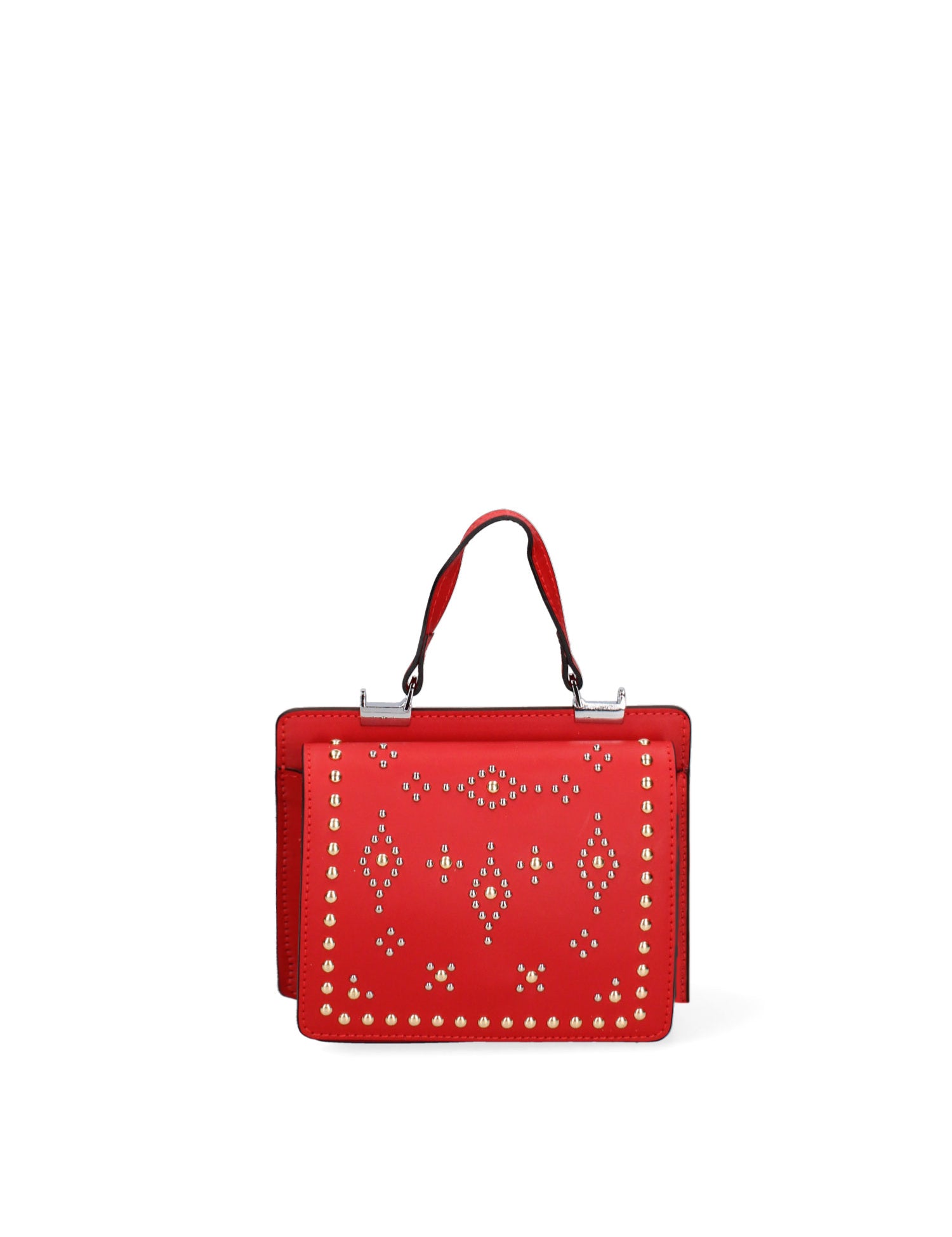 Florianne Borsa a tracolla da donna Vera pelle 1885-ROSSO Gave Lux