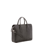 Borsa a mano unisex vera pelle Made in Italy 4454-NERO Alessia Firenze