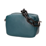 Barbara Borsa a spalla da donna Vera pelle 05706-D33 PETROLIO Gave Lux