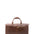 Borsa da viaggio unisex in vera pelle 100% cotone 4311-TESTA DI MORO Alessia Firenze
