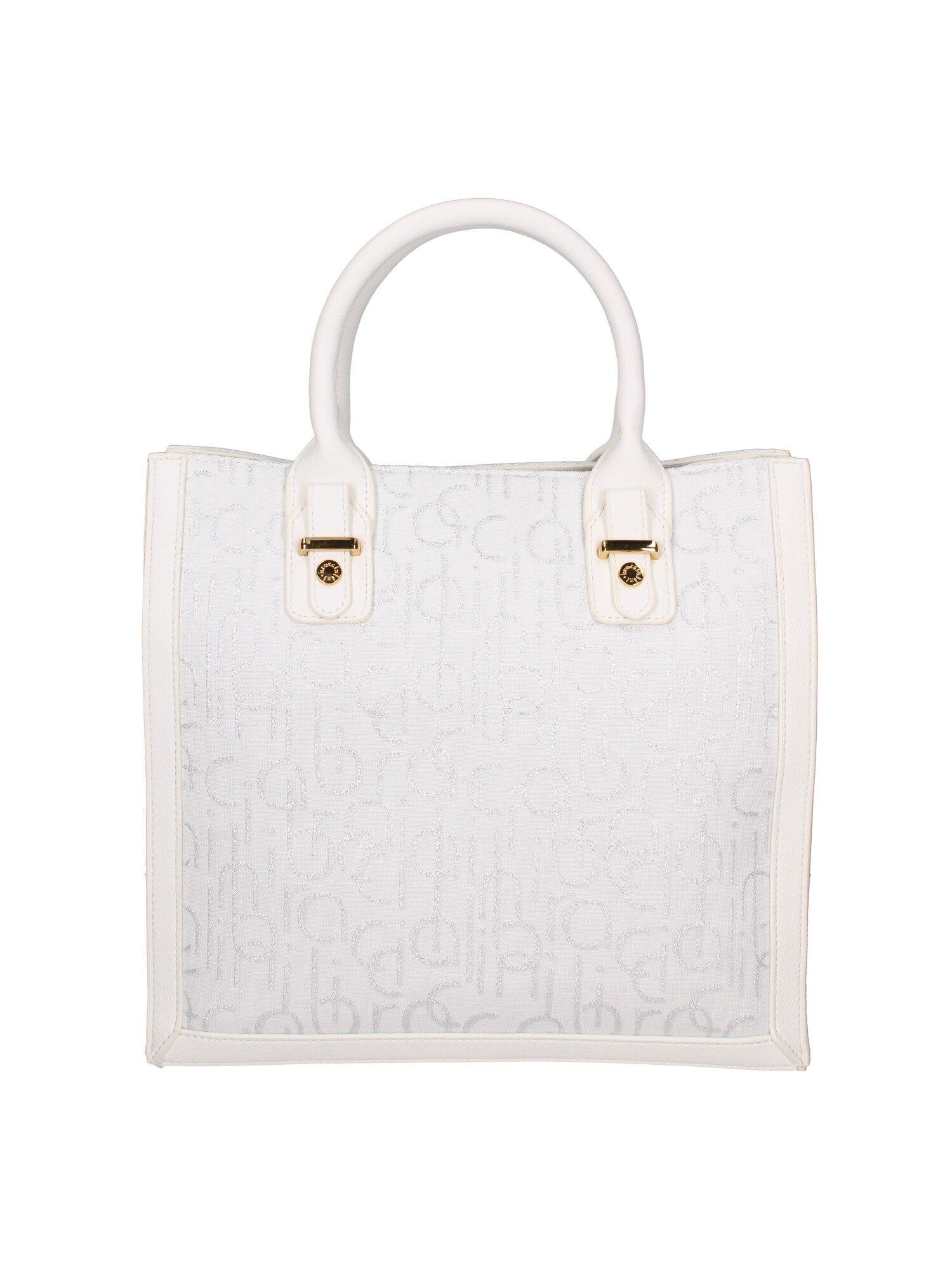 Oriana Chic Borsa a mano da donna 100% poliestere B16865-BIANCO Braccialini