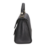 Borsa a mano da donna Vera pelle MYB-6034-FW-D28 NERO BLACK My Best Bag
