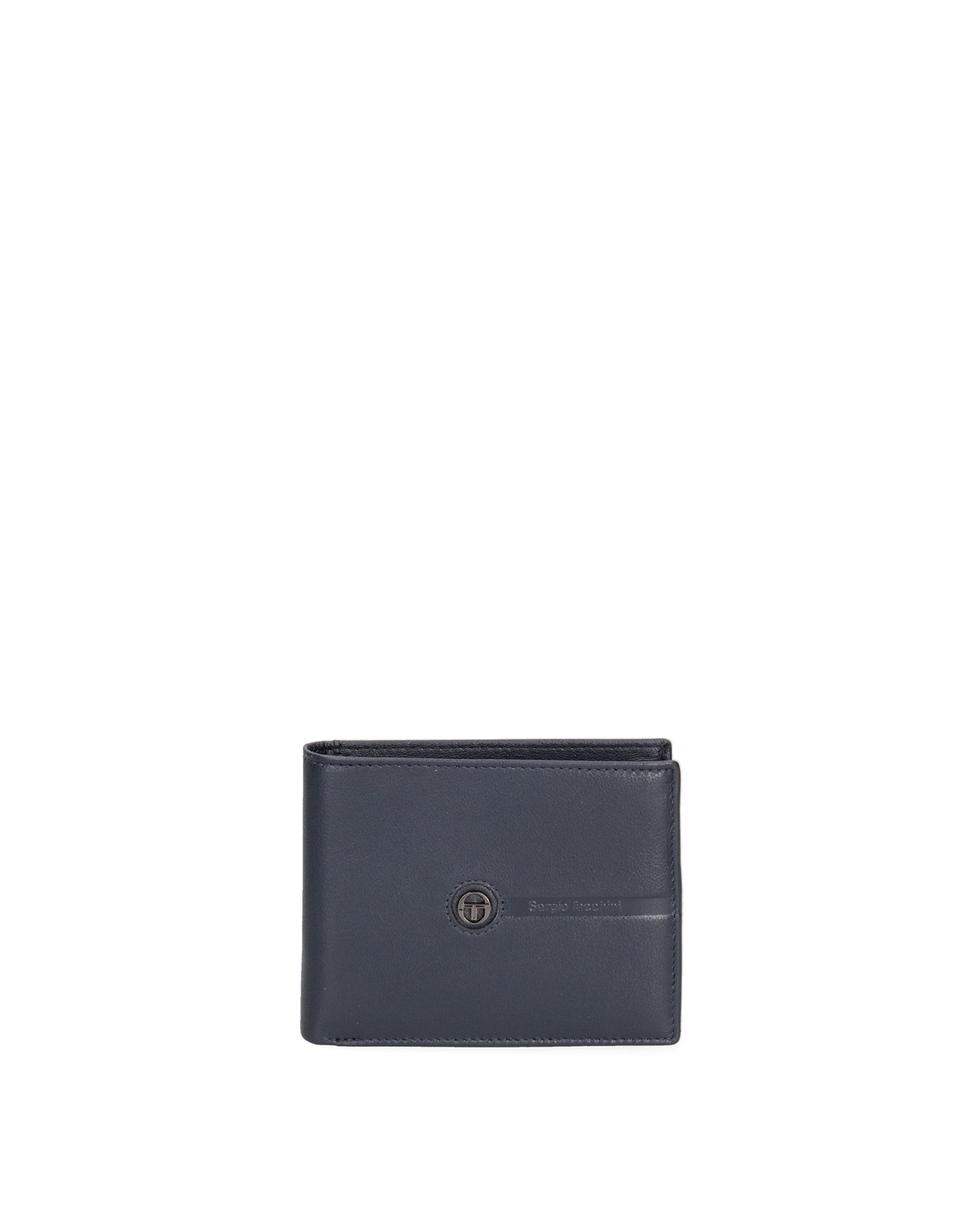 Portafoglio uomo in vera pelle Casual K50115P029-NAVY Sergio Tacchini