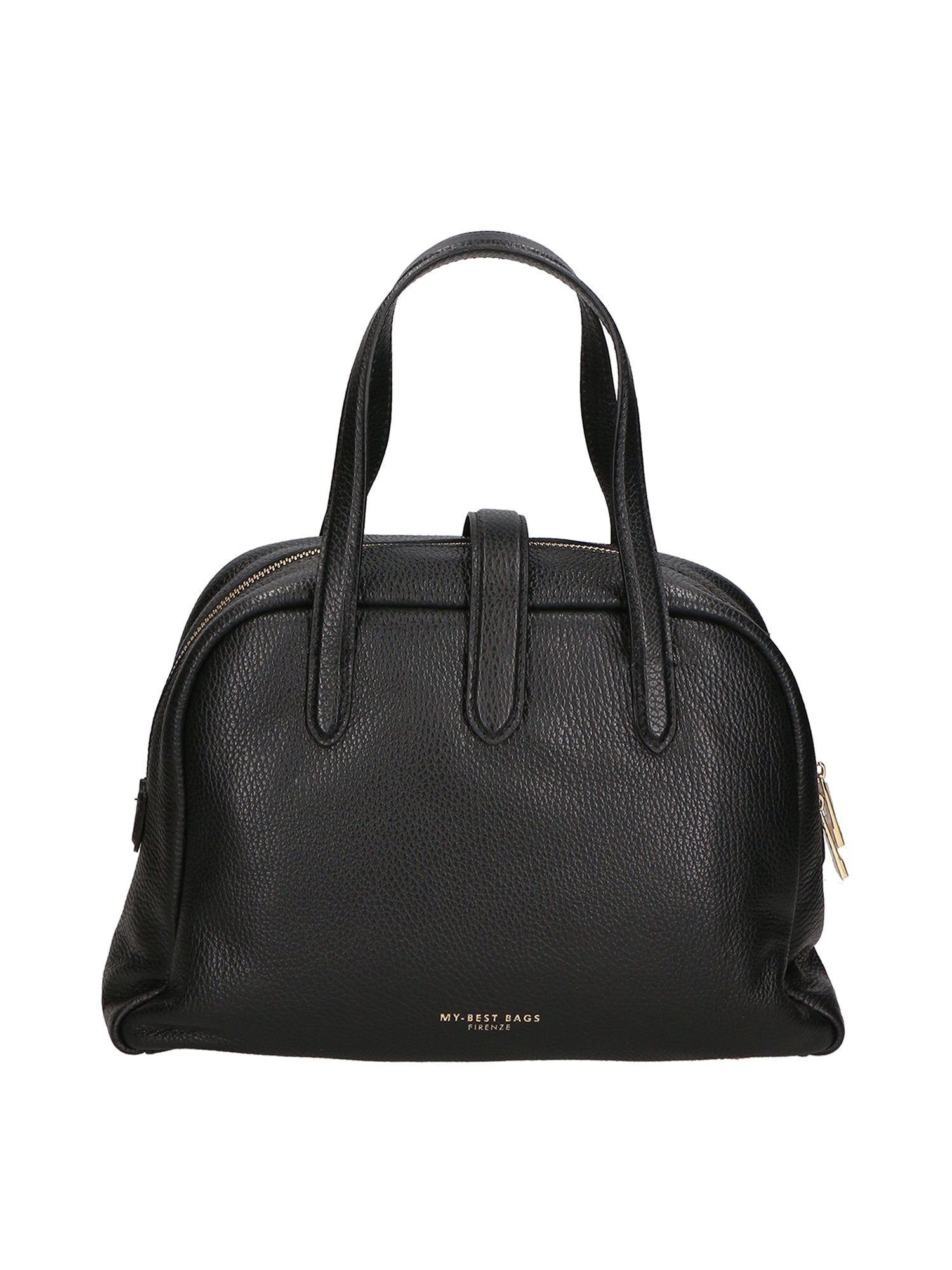Borsa a mano da donna 100% vera pelle MYB-7025-SS-D28 NERO My Best Bag