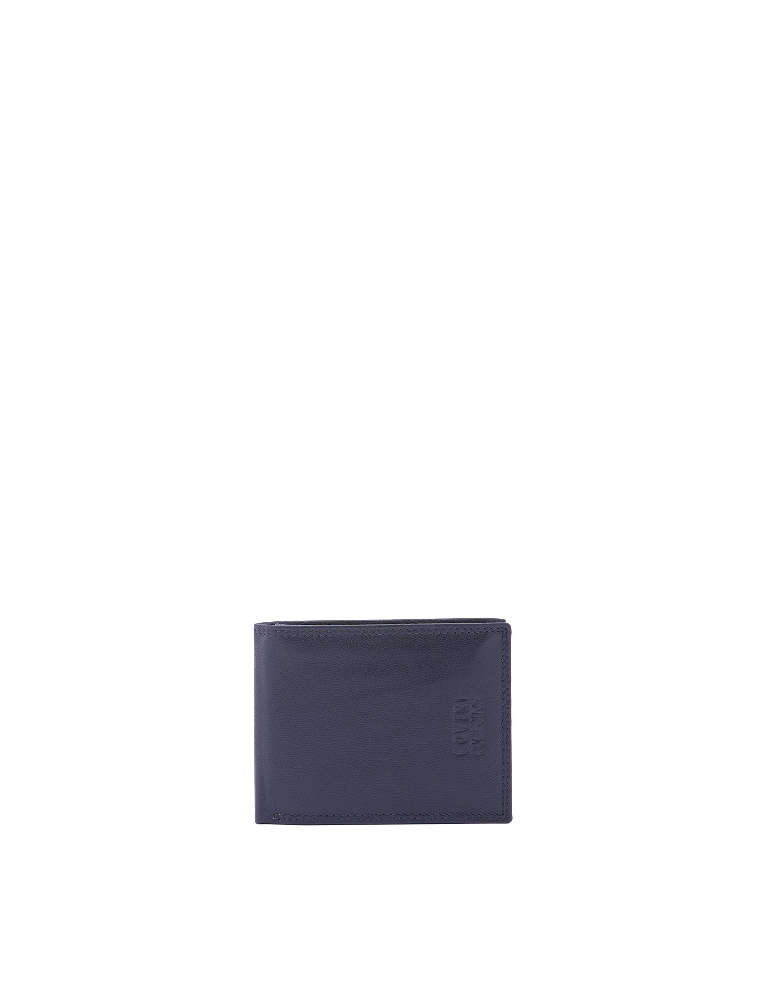 Portafoglio da uomo in vera pelle Casual CC408-292-BLU Coveri Collection