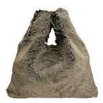 Valenza Borsa a mano da donna Vera pelle 6708-GRIGIO Gave Lux