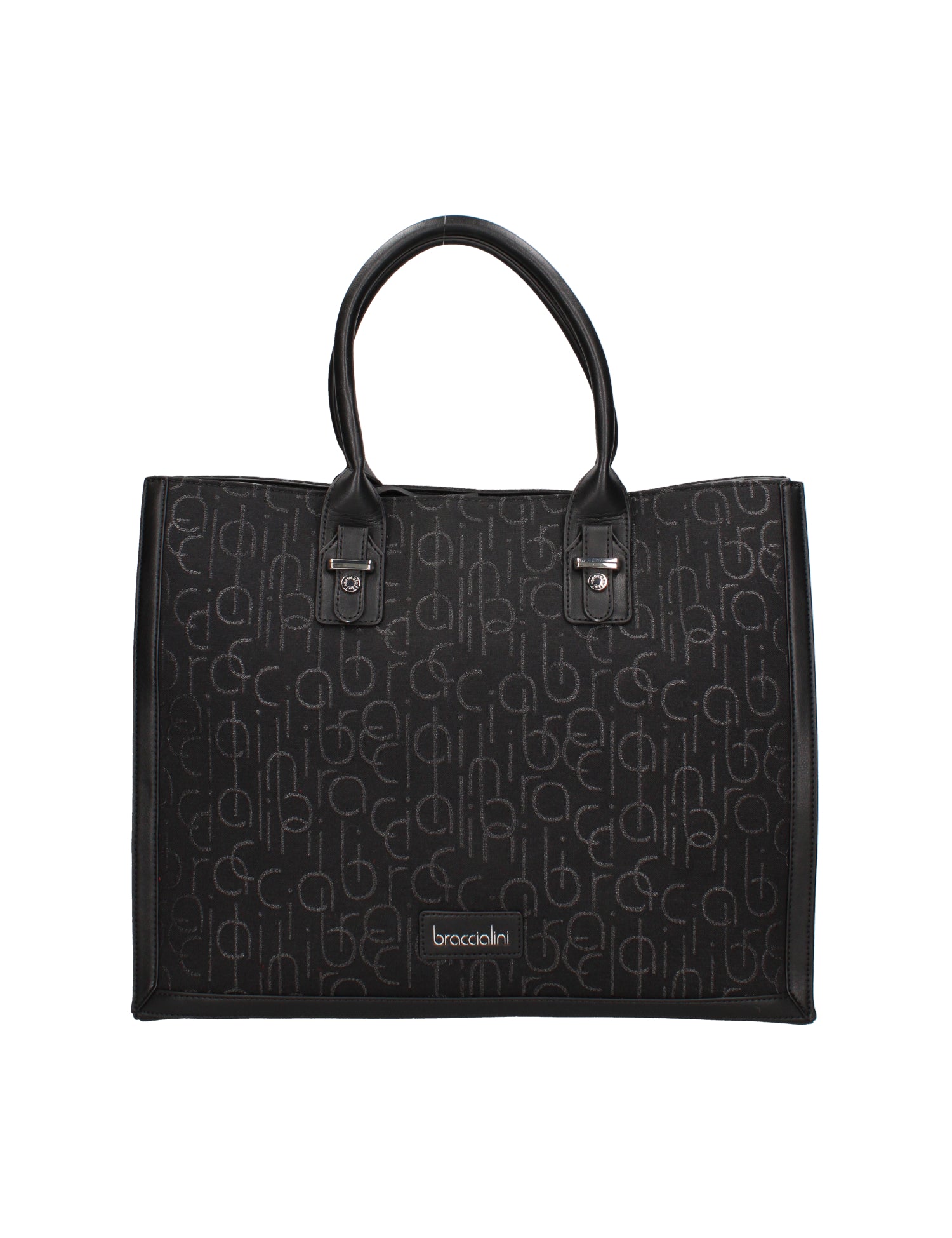 Celesta Borsa a mano da donna 100% poliuretano B16554-NERO Braccialini