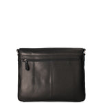 Borsa a tracolla da uomo 100% vera pelle HILB-3173-NERO Hill Burry