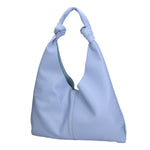 Gwenda Borsa a spalla da donna Vera pelle 06008-D220 AZZURRO Gave Lux