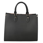 Borsa a mano da donna 100% pelle MYB-8028-FW-NERO My Best Bag