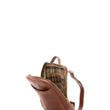 Unisex Backpack In Genuine Leather Made in Italy 27x36x8 cm