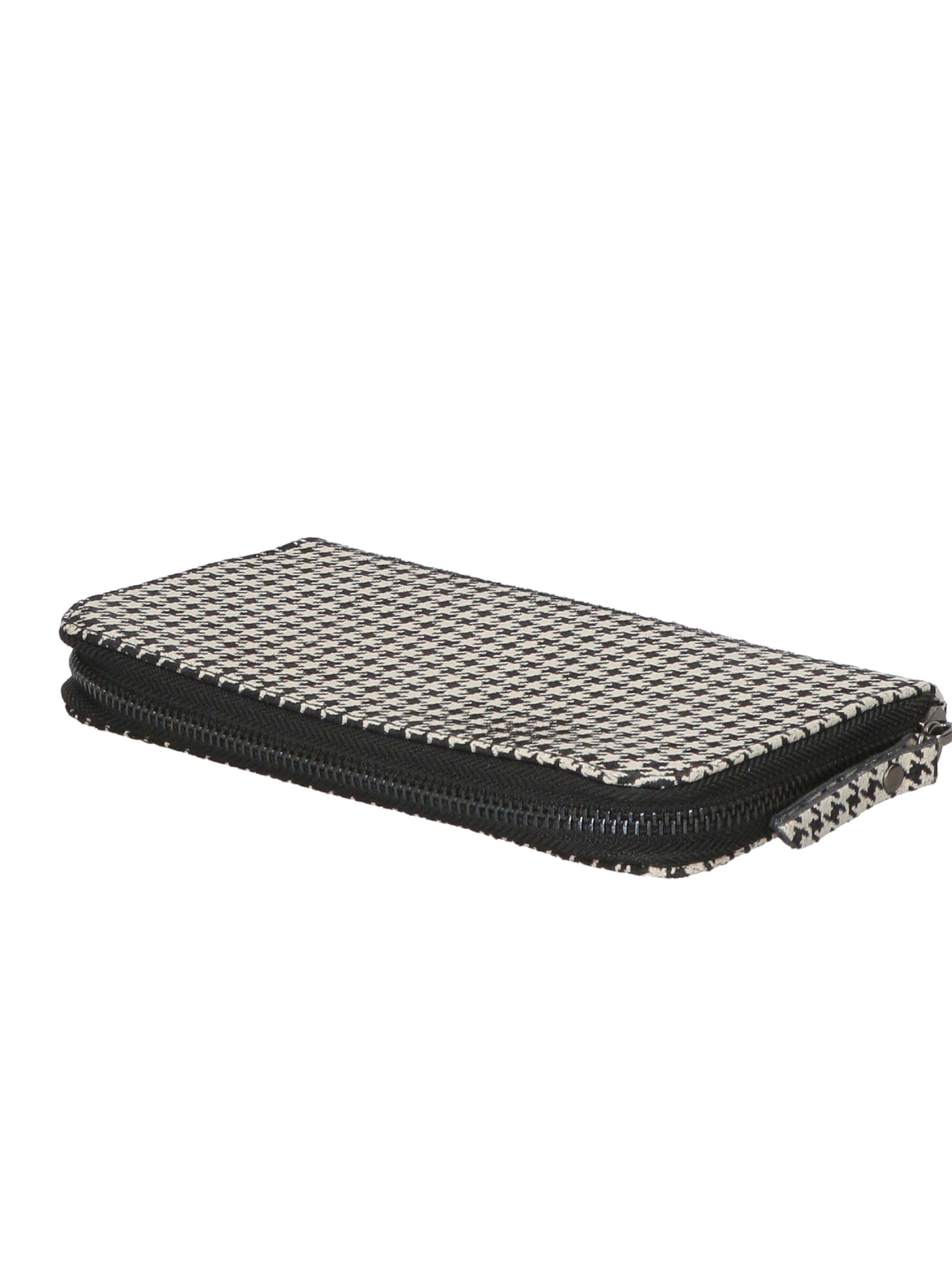 Betty Portafoglio donna in vera pelle Zip 10014-NERO BLACK Gave Lux