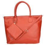 Sylvie Borsa a mano da donna 100% pelle 06520-D61 MATTONE Gave Lux