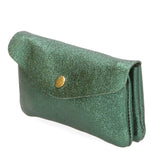 Petra Borsa a mano da donna 100% pelle 04540-L558 VERDE SCURO Gave Lux