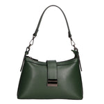 Aurelia Borsa a spalla da donna Vera pelle 05694-PL14 VERDE Gave Lux