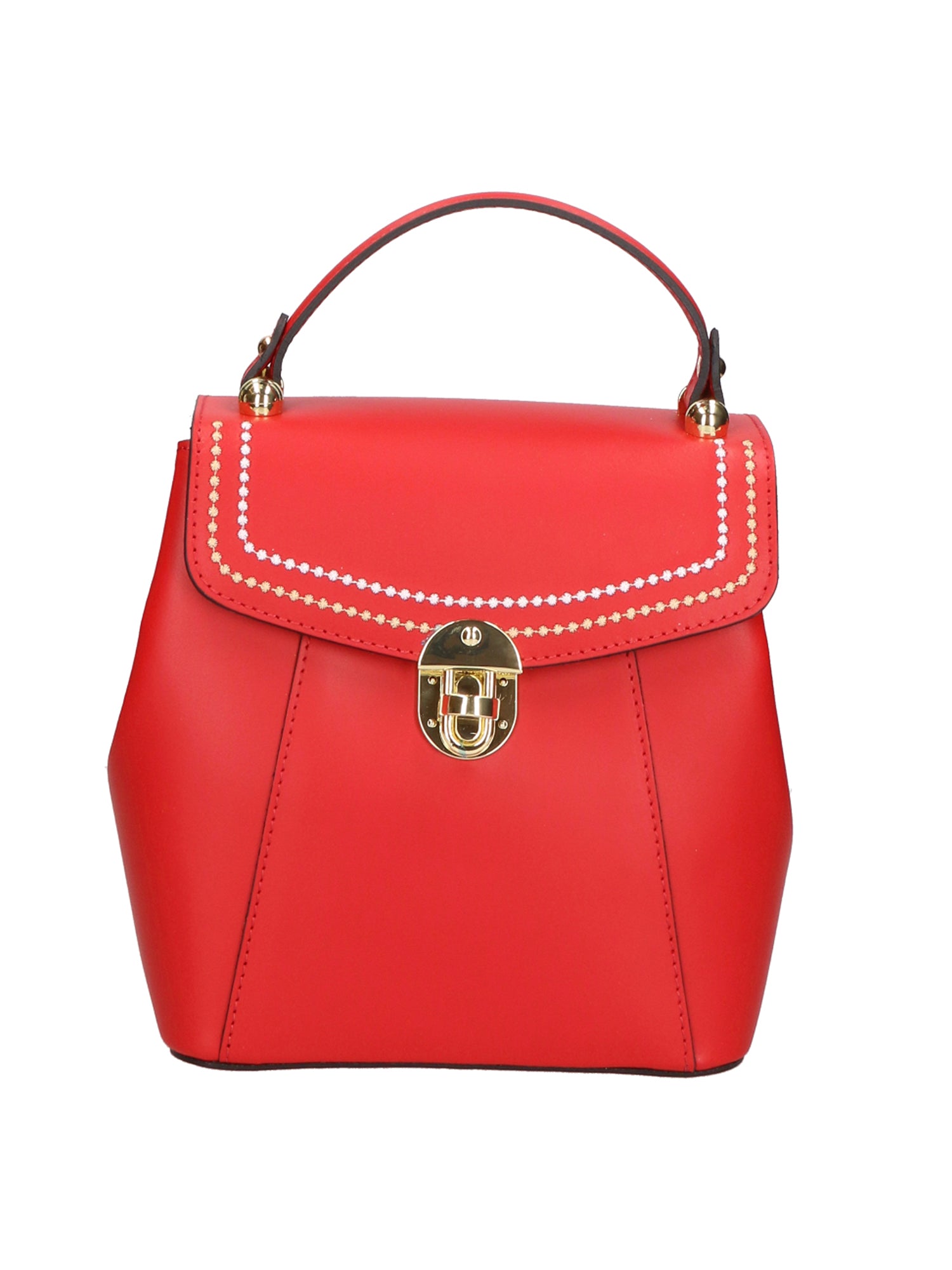 Giuditta Borsa a mano da donna 100% pelle 05937-L214 ROSSO Gave Lux
