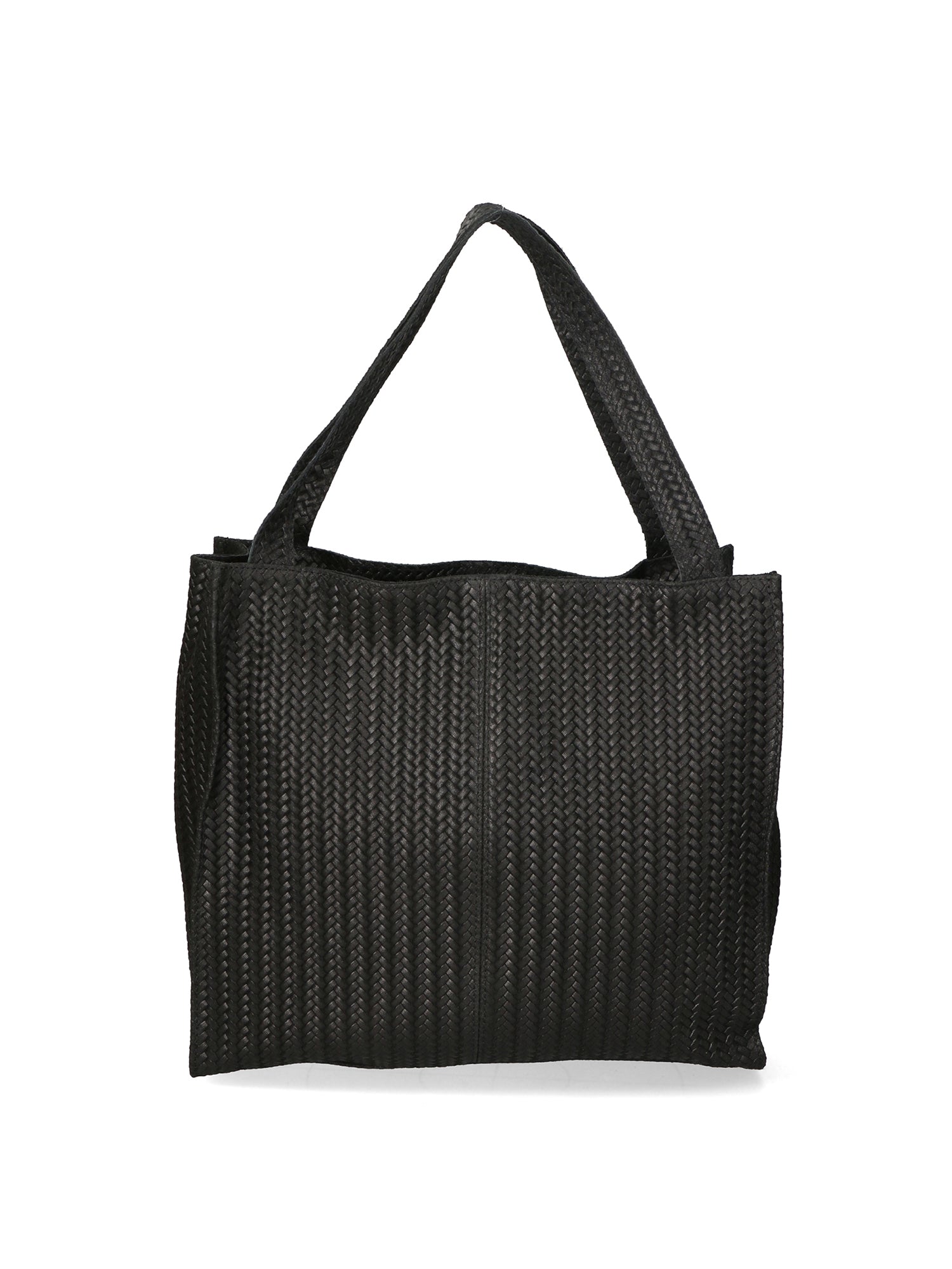 Elide Borsa a spalla da donna Vera pelle 80052-NERO Gave Lux