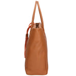 Verdiana Borsa a mano da donna Vera Pelle 06505-D17 CUOIO SCURO Gave Lux