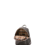 Zaino unisex in vera pelle 100% cotone 4460-NERO Alessia Firenze