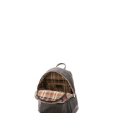 Zaino unisex in vera pelle 100% cotone 4460-NERO Alessia Firenze