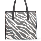 Zarina Borsa a spalla da donna Tela e Vera Pelle 5370-11-NERO Gave Lux