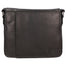 Borsa a tracolla unisex vera pelle 100% pelle SN5862247-BLACK Santini Firenze