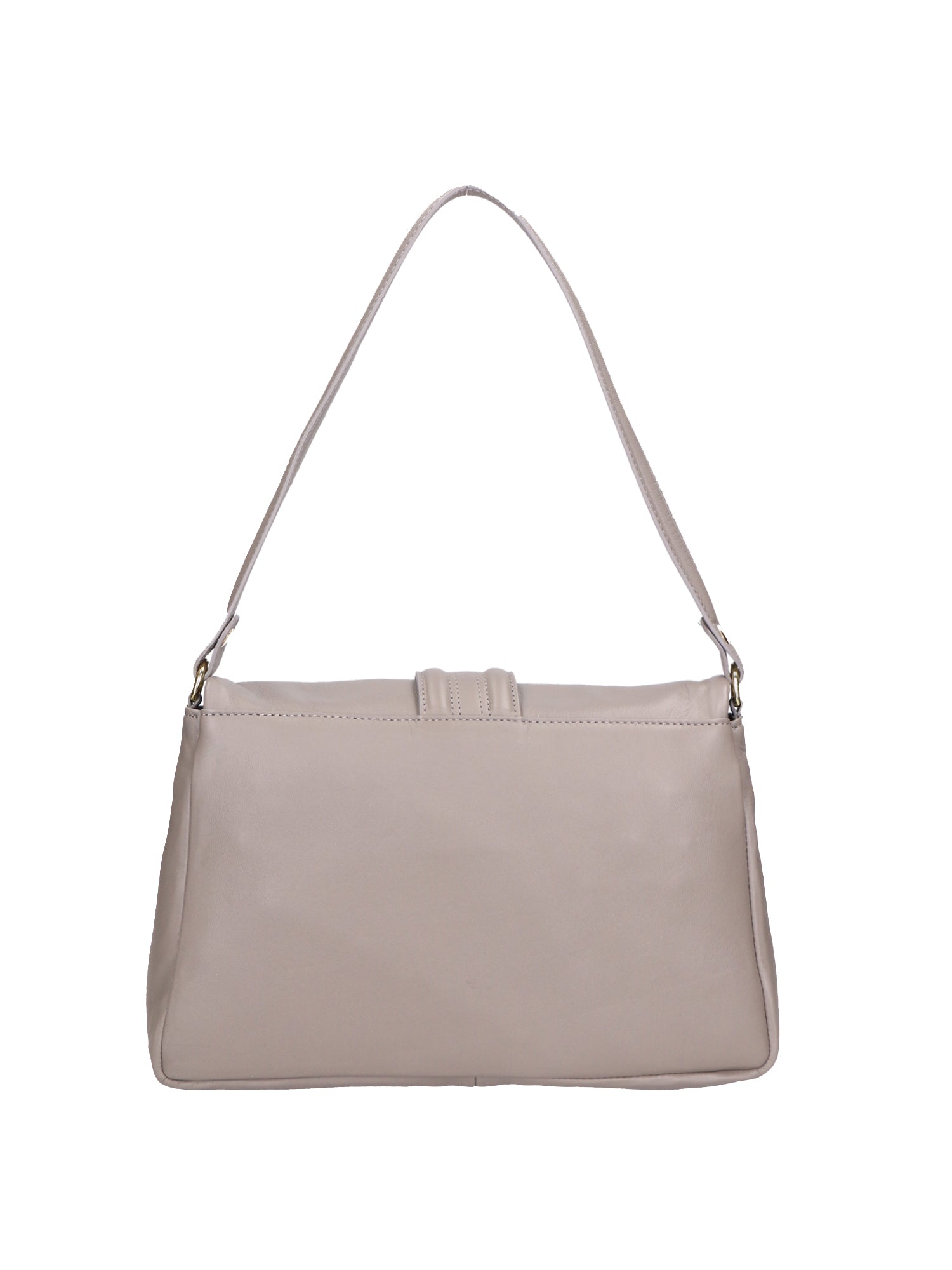 Jasmine Borsa a spalla da donna Vera pelle 06496-S77 GRIGIO PERLA Gave Lux