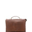 Borsa a mano unisex in vera pelle Made in Italy 4576-TESTA DI MORO Alessia Firenze