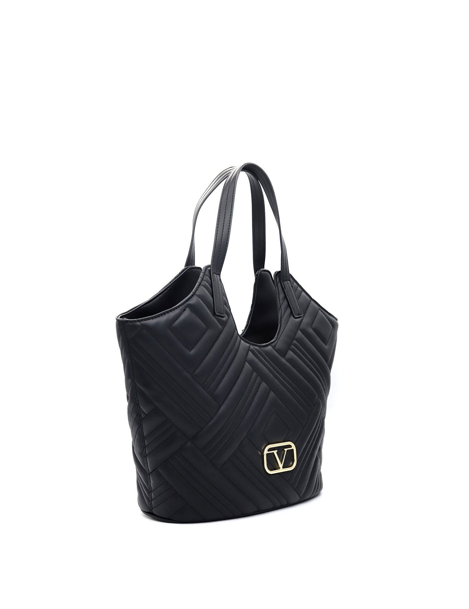 Biarriz Borsa Shopper da donna Ecopelle VT-220-NERO 19V69 Italia
