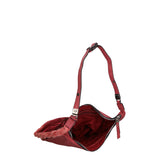 Silvana Elite Borsa a spalla donna Misto nylon e pelle LK0265-BORDEAUX Gave Lux