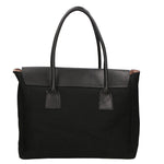Borsa a mano da donna Vera pelle e cotone MYB-7038-SS-NERO My Best Bag