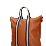 Borsa a mano convertibile in zaino da donna In Vera pelle Made in Italy 43x38x12 cm