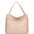 Borsa a spalla da donna Misto pelle e tessuto 07155-D05 CAPPUCCINO Roberta Rossi