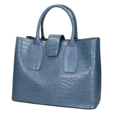 Letizia Borsa a mano da donna Pelle stampata croco 06542-CARTA ZUCCHERO Gave Lux