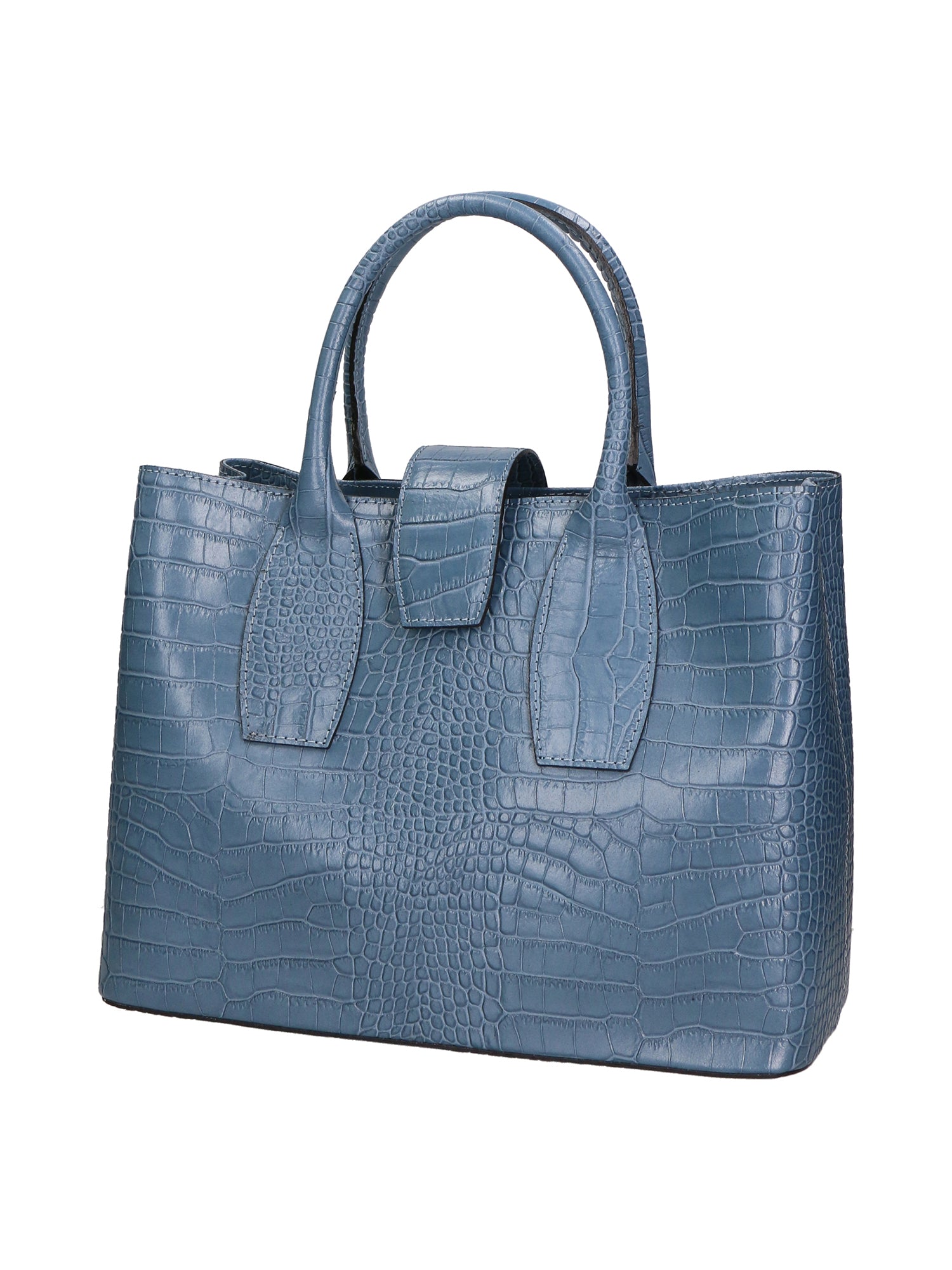 Letizia Borsa a mano da donna Pelle stampata croco 06542-CARTA ZUCCHERO Gave Lux