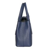 Alessandra Borsa a mano da donna Vera pelle 05000-D24 BLU BLUE Gave Lux